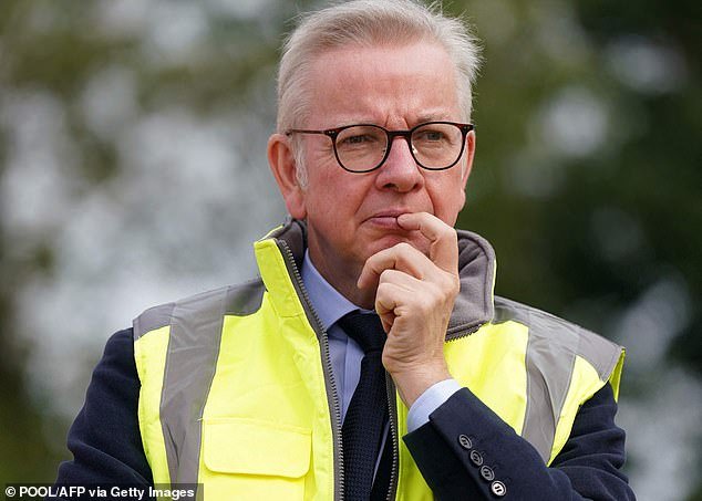 Mr Gove noted how Sir Keir had previously vowed to back the 'builders not the blockers' when it came to boosting Britain's housing supply