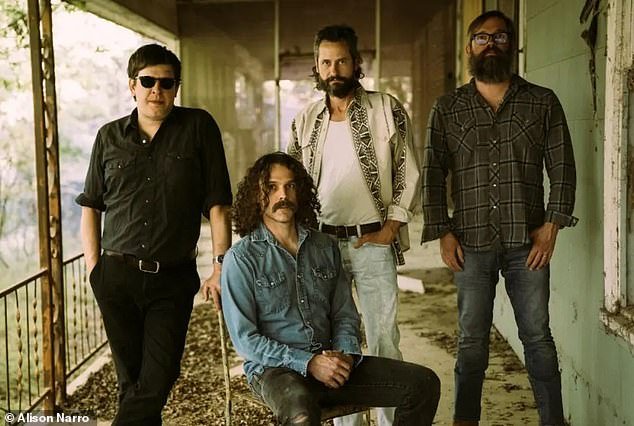 Saad Saidbaca, pictured center right with his bandmates, is the drummer for Texas rockers Lord Buffalo. He is also a Mexican citizen and a green card holder