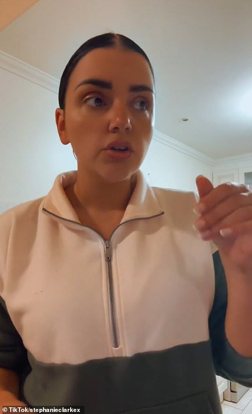Stephanie Clarke said in a TikTok video in early May human trafficking was much more prevalent than a lot of people realised