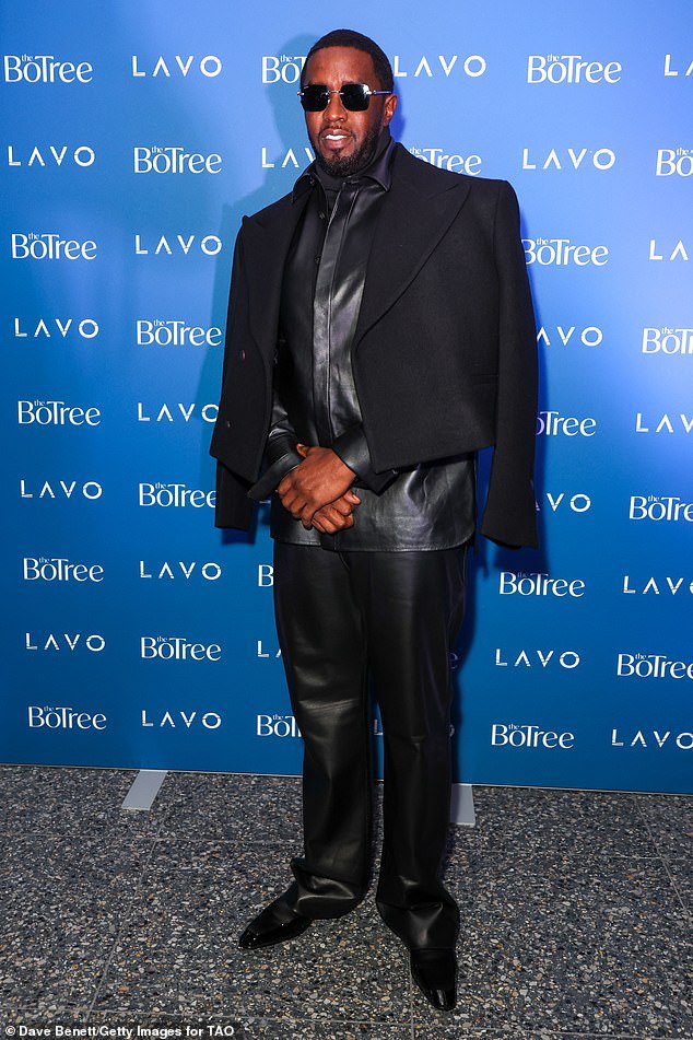 Combs has pleaded not guilty to federal racketeering and sex trafficking charges; Pictured in London in 2023