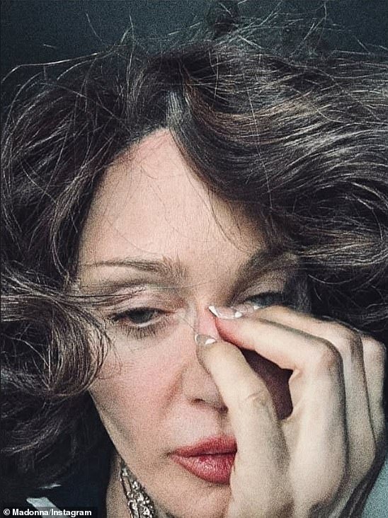 Michigan-born Madge - who boasts 54.6M social media followers - gave her fans different angles of the obvious hairpiece, which was likely procured by her hairstylist Orlando Pita