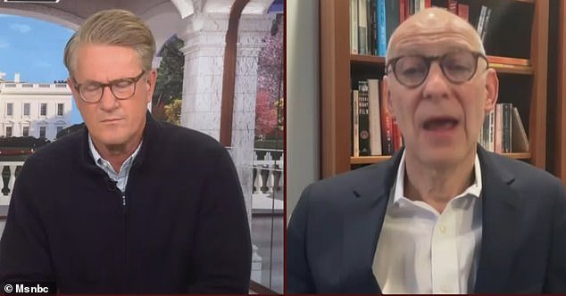 'Thatās right. Itās a little surprising,' the doctor said, as Scarborough showed visible skepticism