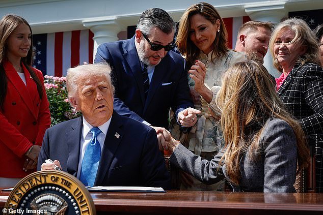 President Trump has called himself a 'big fan' of Babbitt, who was shot and killed by a Capitol Police officer on January 6