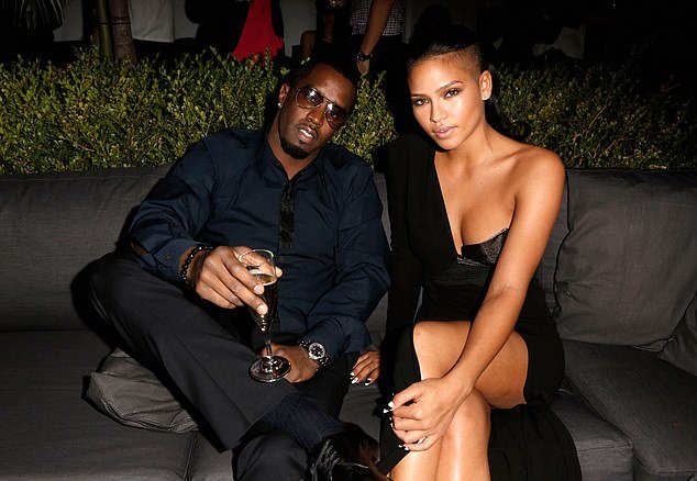 The shocking images were to jurors as Diddy's ex-girlfriend Cassie testified at his federal racketeering trial on Monday