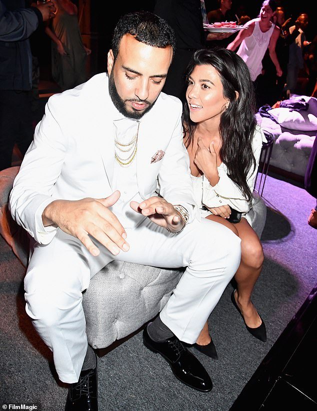 As Kourtney retold the story in front of Diddy, Khloe and her youngest sibling, Kylie Jenner, she detailed how he 'sent out a CD for the birthday invite' and 'went all out' for the bash