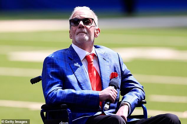 Irsay admitted he had partaken in rehab for alcoholism and painkiller addiction at least 15 times