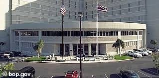 Ms Saroukos spent Sunday night at Federal Detention Centre, Honolulu (pictured) where she was subjected to a cavity search before being sent home the next morning