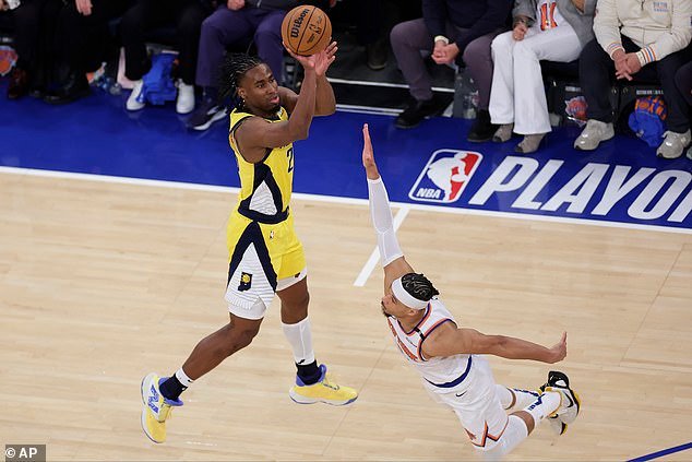 The Pacers' Aaron Nesmith had an enormous night, as he poured in 30 points following Irsay's death