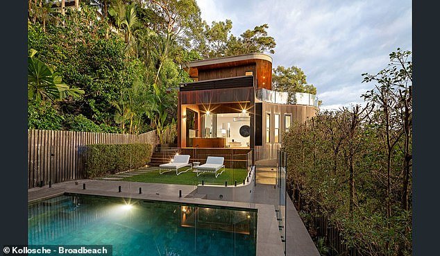 The oceanfront mansion was previously rented for $5000 per week before being placed on the market