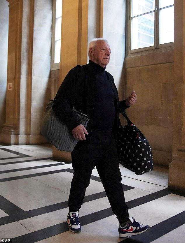 Defendant Marc Boyer arrives for the verdict in the trial of Kim Kadashian heist