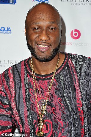 Odom, 45, was on the exclusive invite list for the event on Thursday