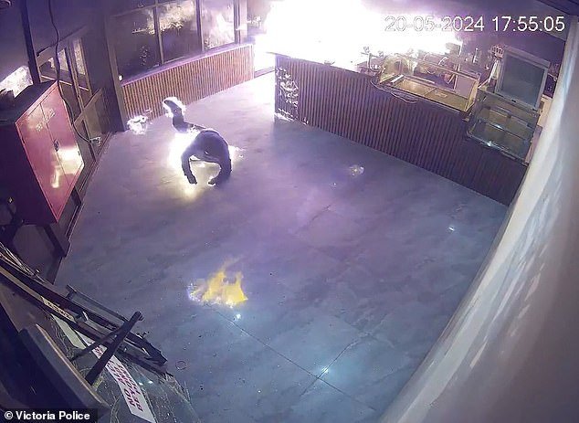 Police say the man would have required substantial medical treatment to tend to his burns