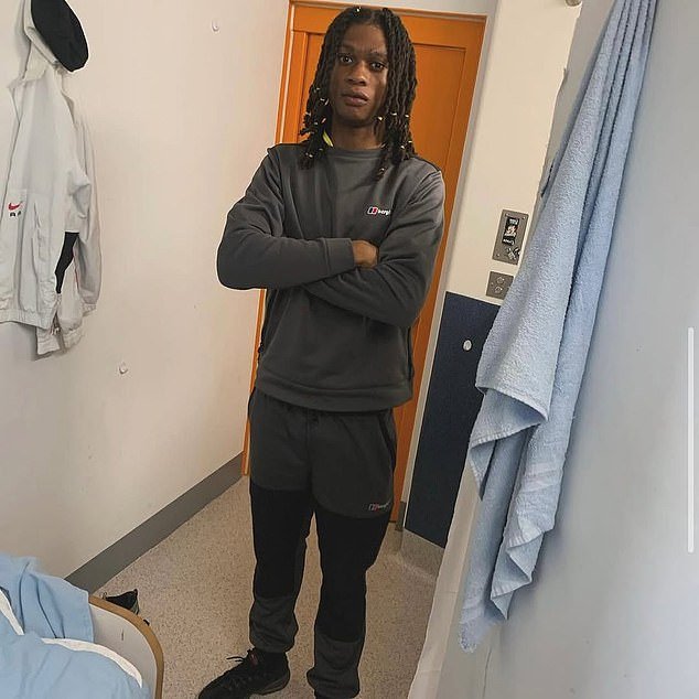 Robinson (pictured) was previously the subject of a missing persons appeal as a teenager