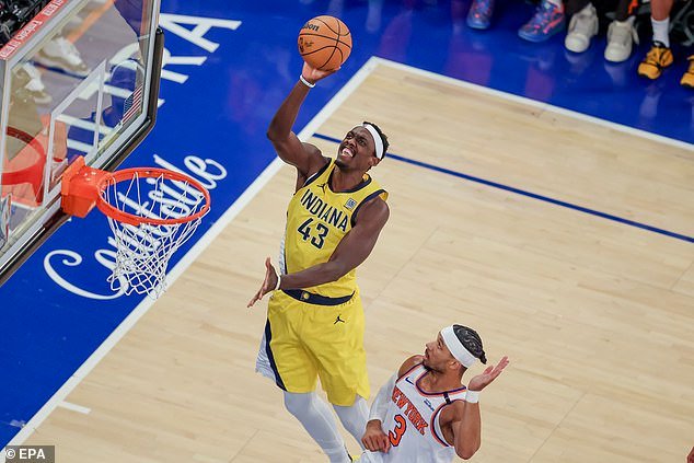 The exchange occurred after the Pacers failed to close out the series against the Knicks