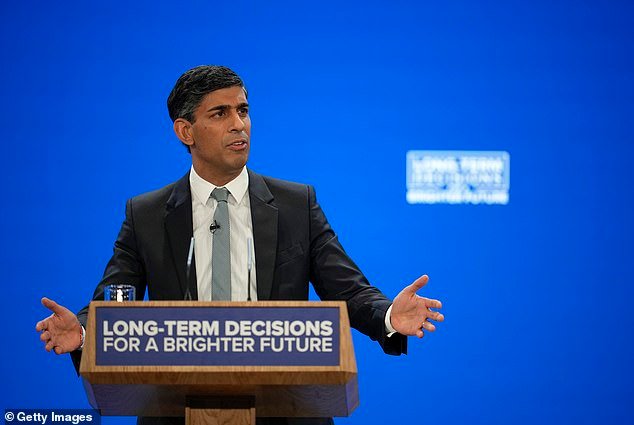ANDREW NEIL: Sunak (pictured) is running out of time too ¿ and has nothing like American President Joe Biden's economic record to boast about.