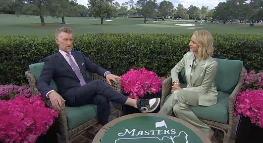 ESPN star Marty Smith hit back at his critics Thursday after he stirred controversy at Augusta