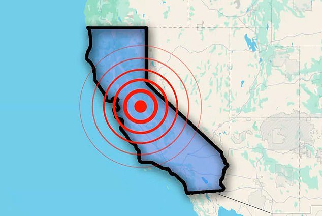 The US Geological Survey said the 3.2 magnitude quake struck in the city of Concord at 3:11pm ET Friday afternoon