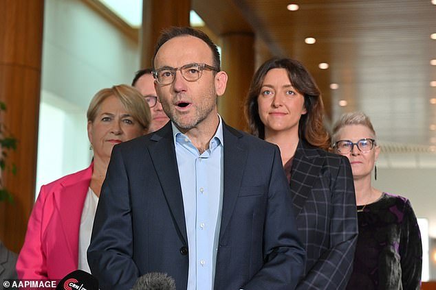 Adam Bandt has fallen behind in the vote count to Labor's candidate for Melbourne