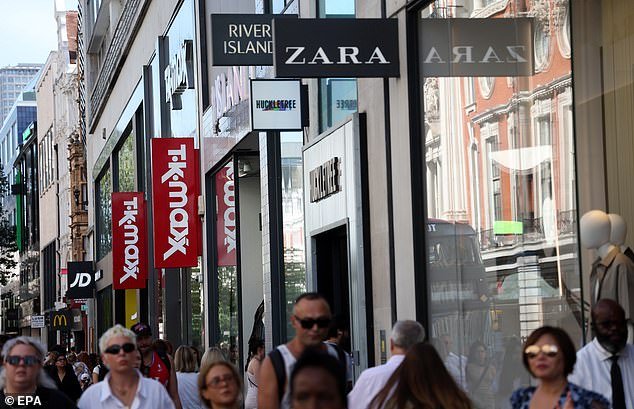 The Treasury must urgently reassess the economic benefits of bringing back tax-free shopping for overseas tourists, MPs demanded yesterday (File image)