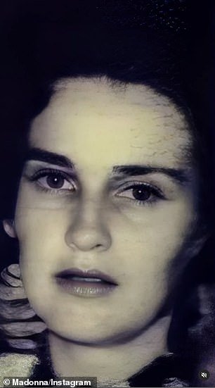 Madonna Louise Fortin Ciccone pictured before her 1963 death