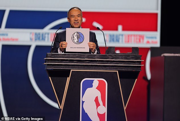 The Dallas Mavericks won the NBA Draft Lottery, despite only holding a 1.8 percent chance