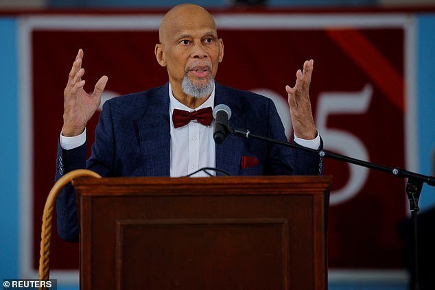 Kareem Abdul-Jabbar has praised Harvard amid its ongoing battle with Donald Trump
