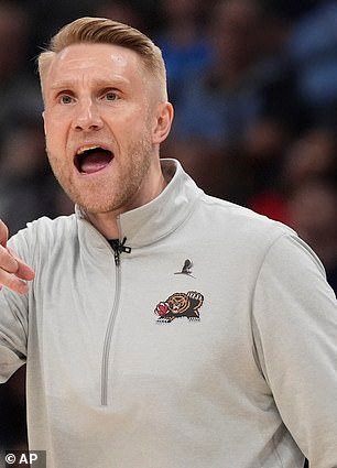 Grizzlies interim coach Tuomas Iisalo