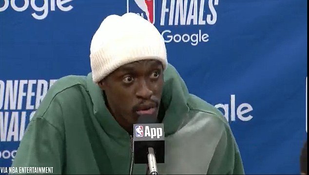 Indiana Pacers star Pascal Siakam was caught in a heated back-and-forth with a reporter