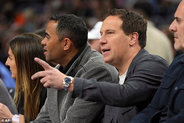 Ishbia was speaking at the conclusion of what he described as an 'embarrassing season'