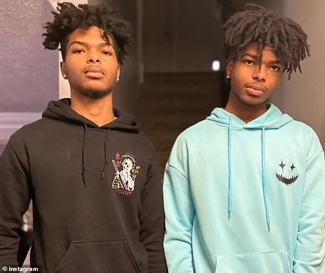 The brothers (pictured), described by family as upbeat and outgoing, were supposed to be flying to Boston to meet up with friends when they died from gunshots