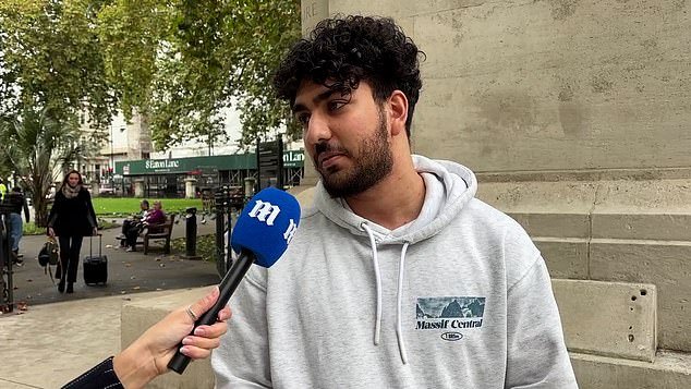 Cybersecurity apprentice Nayef Alrefai, 18, is concerned about the new £3 cap on bus fares