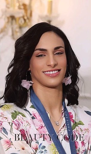 The boxer underwent a dramatic makeover for a social media video in the wake of her win