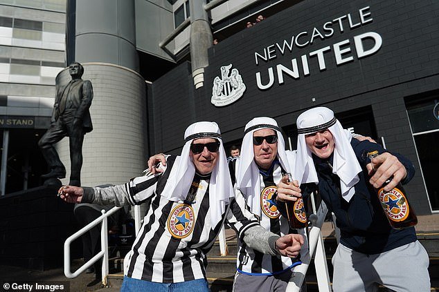 It has been faintly amusing to witness the indignation of those among the Newcastle support who have sold their souls for the wealth of their Saudi masters and not been blessed with titles