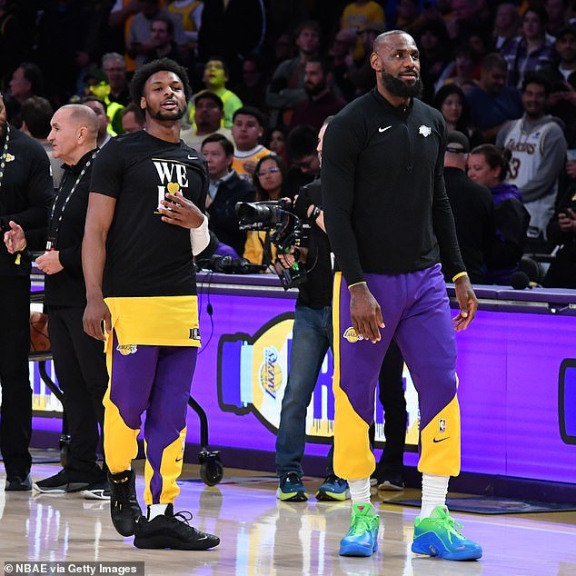 LeBron James' son had an unimpressive first season with the Lakers after his draft selection