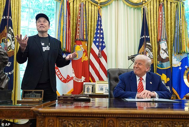 President Donald Trump has defended his signature legislation, saying it will lower taxes, he's seen with Elon Musk in the Oval Office last month
