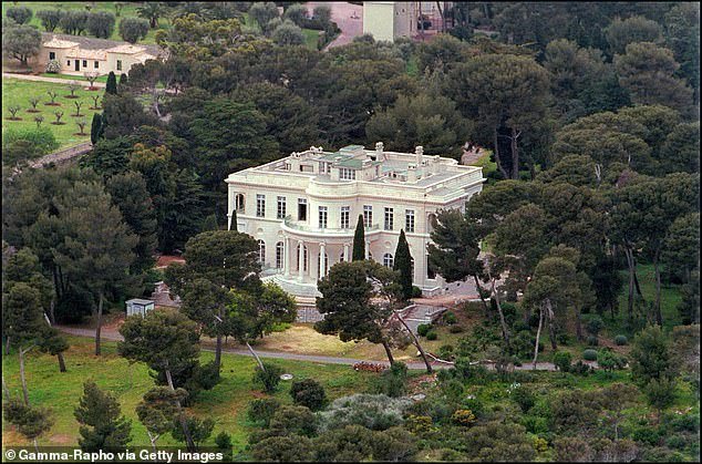 Chateau de la Croe villa in Antibes, once owned by the Duke and Duchess of Windsor