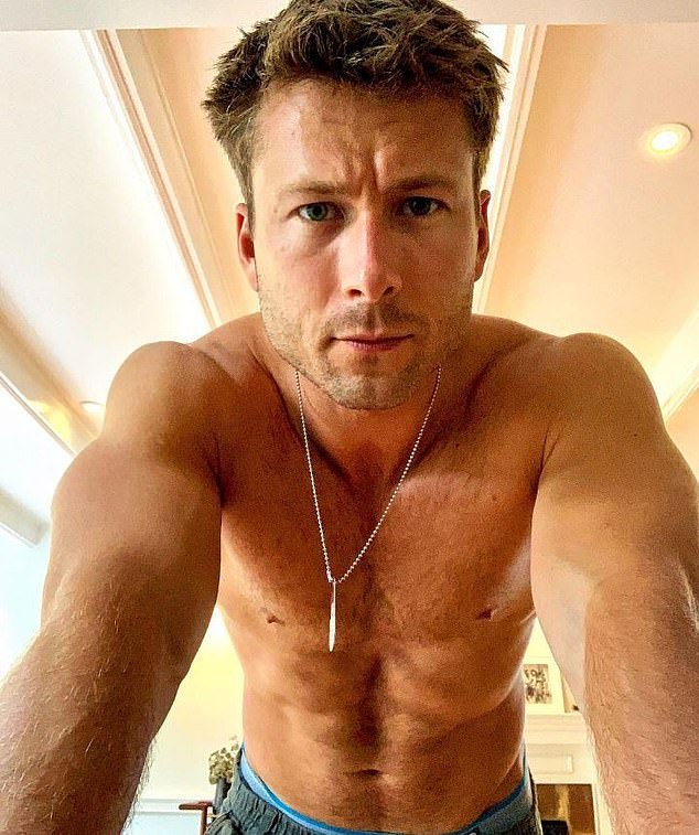 The star admitted to going on a date and 'dry humping' Hollywood superstar Glen Powell (pictured)