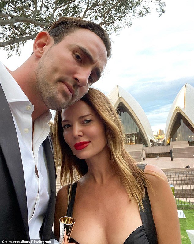 Property developer and eastern suburbs toyboy Max Shepherd (left, with ex Dina Broadhurst) was in good spirits when I called him days before his Darling Point unit was due to go to auction