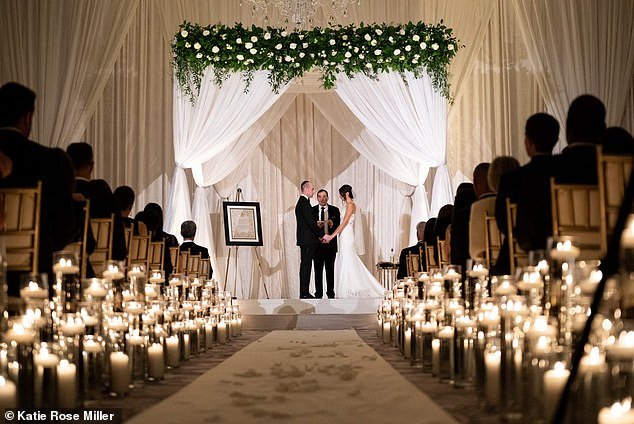 Stephen and Katie's 2020 wedding was the MAGA social event of the year