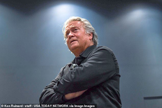 Donald Trump's original political guru Steve Bannon (pictured in April 2025) was found guilty of two counts of contempt of Congress in July 2022