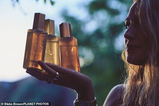 The founder of Beauty by Blake plans on coming out with a line of 'cosmetic oils' and 'serums for cosmetic purposes'