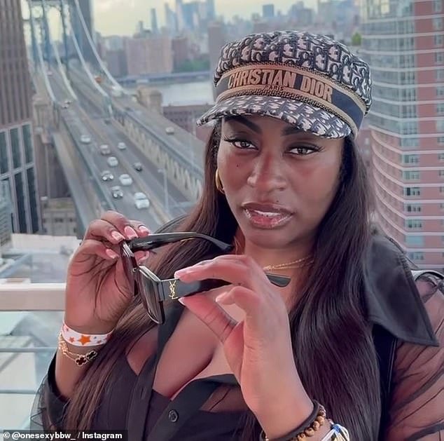 Victoria, pictured, rents her Upstate New York and New Jersey mobiles homes for $1,350 a month for a three bedroom, one bathroom home