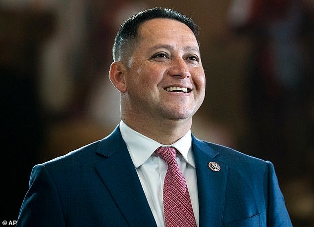 Rep. Tony Gonzales, R-Texas, in the U.S. Capitol, July 14, 2022