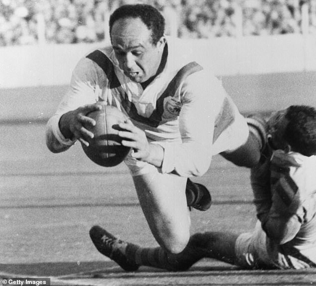 The prolific try scorer was a superstar at Wigan and was Great Britain's first black player