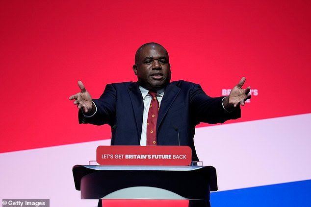 Mr Colby said shadow Foreign Secretary David Lammy is 'far preferable to David Cameron'