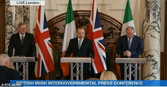 Chris Heaton-Harris met with Tánaiste Micheal Martin in London today