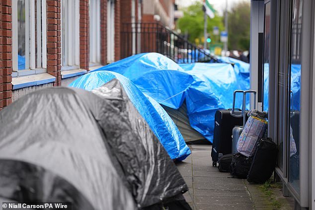 The Republic of Ireland has voiced alarm that large numbers are taking advantage of the invisible border on the island to avoid being deported to Rwanda