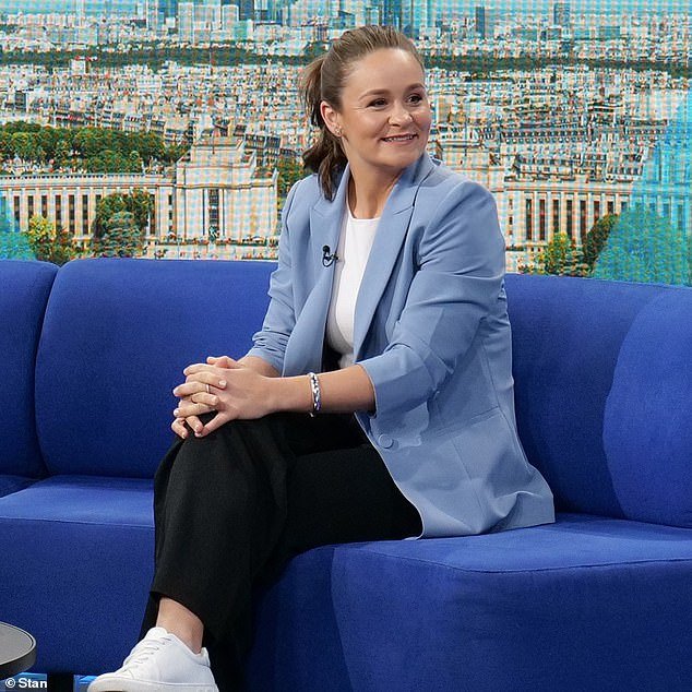 The three-time Grand Slam champion said she was bracing for 'chaos' in her household when she revealed she was pregnant with Jordan