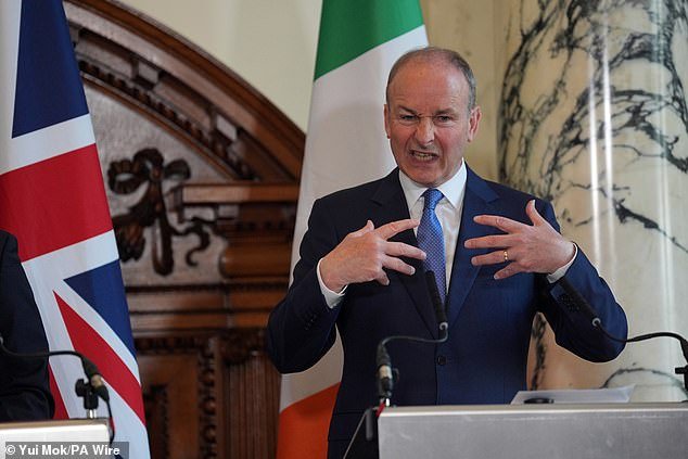 In a sign of the rising tensions, Dublin had been talking up a meeting between justice minister Helen McEntee and Home Secretary James Cleverly in London today. However, Mr Cleverly has stepped aside due to other engagements, and Ms McEntee later pulled out. As a result foreign minister Micheal Martin held talks with Mr Heaton-Harris instead.