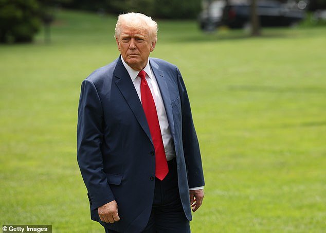 Trump said he was not familiar with Carlson's comments but said the framing he used of 'warmongers and peacemakers' as naive
